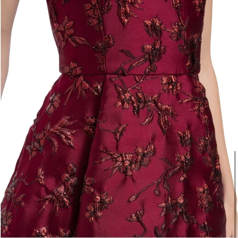 Alice + Olivia Red Floral Mini Dress​ - Picture 10 of 10